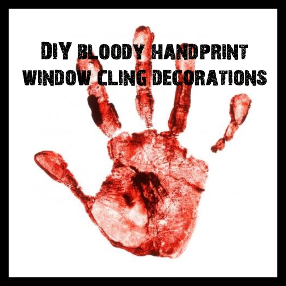 diy bloodyhandprints
