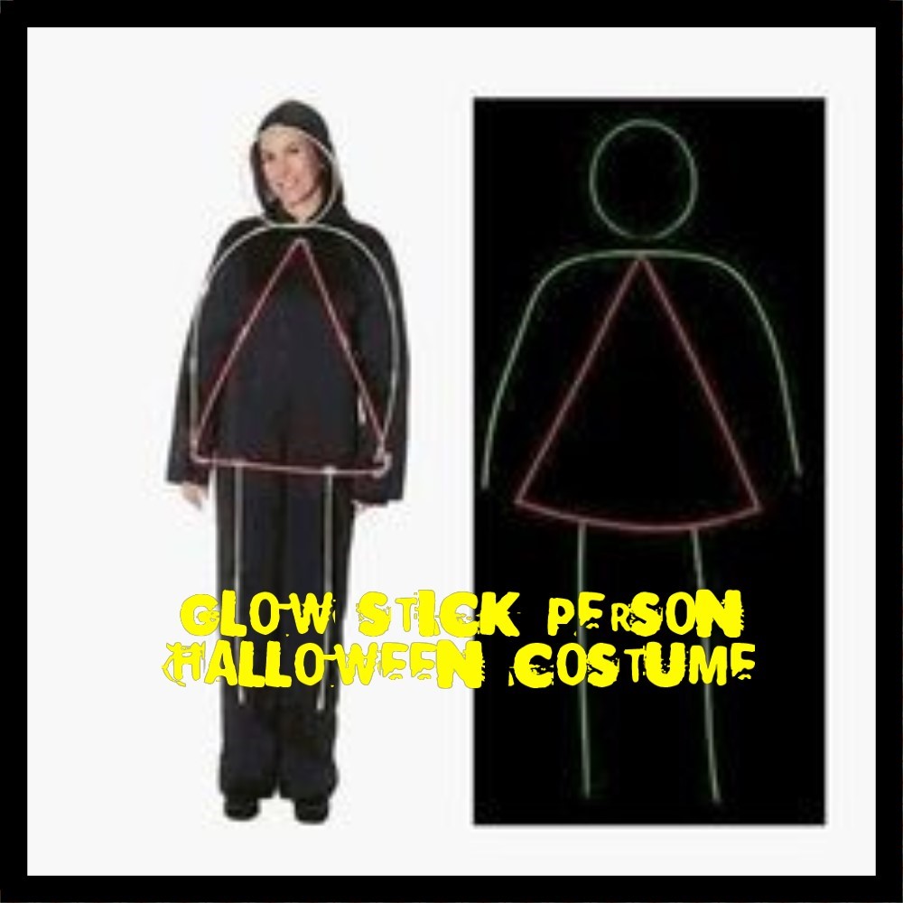glow stick person costume
