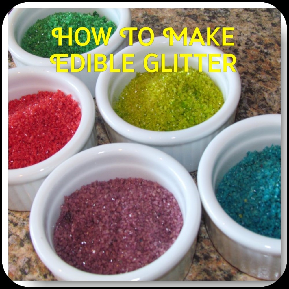 edible glitter