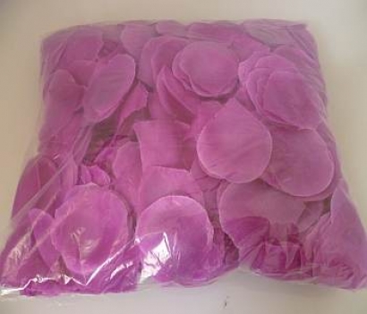 100g Purple Silk Rose Petals