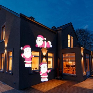 Virtual Santa Projector Light