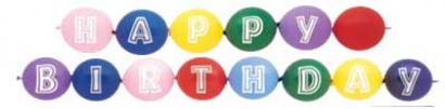 Happy Birthday Link-o-Loon Balloons ( 14 )