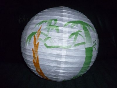 14inch palm tree lantern ( 10 )