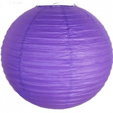 Purple Paper Lanterns 