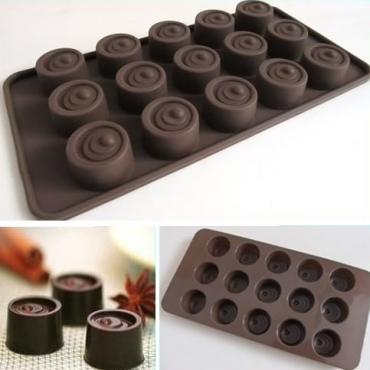 Chocolate buttons mold