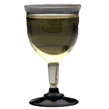 1 Wine Glass stemmed (125ml)