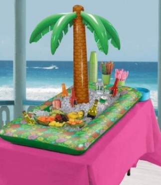 Inflatable Tropical Buffet Cooler