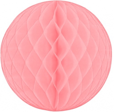 Pink Honeycomb Round Ball 40cm