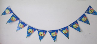SpongeBob Flag Hanging Banner